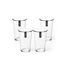 글라스락 내열강화 샤이닝 텀블러, 투명, 380ml, 4개 주방용품/텀블러/콜드컵 반품 최저가 11,590원