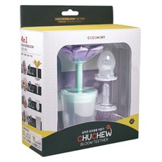 꼬꼬노리 츄츄블룸 치발기, 보라, 1세트 출산/유아동/수유용품 반품 최저가 17,100원