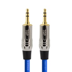 에이치디탑 메탈 3.5 스테레오 AUX 케이블 0.5m, 블루, 1개, HT-TP3695 가전디지털/음향기기 반품 최저가 8,850원