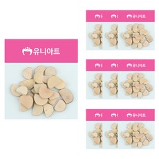 유니아트 천연나무조각, 31번, 10개 문구/오피스/미술/화방용품 반품 최저가 6,180원