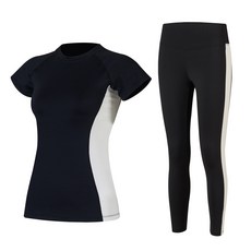 스피카 여성용 티셔츠 레깅스 요가복 상하의 세트 SPA527840 스포츠/레저/여성스포츠의류 반품 최저가 14,510원
