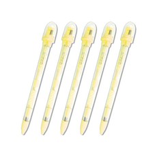 투영디자인 소프트 샤프너 펜슬 옐로우, 2mm, 5개 문구/오피스/학용품/수업준비 반품 최저가 5,680원