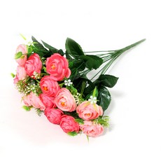 조아트 조화 나난장미 꽃다발, 핑크, 3개 홈인테리어/원예/가드닝 반품 최저가 12,850원