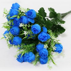 조아트 조화 성묘 12대 케이라로즈 꽃다발, 블루, 3개 홈인테리어/원예/가드닝 반품 최저가 13,860원