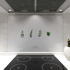 웰룸 유노이아1 주방아트보드 895 x 600 mm, 옅은 그레이, 1개 홈인테리어/셀프인테리어 반품 최저가 63,190원