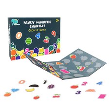 해피타운 휴대용 마그네틱 3단북 모양맞추기 자석놀이세트, 1세트, 30피스 완구/취미/학습완구/교구 반품 최저가 13,570원