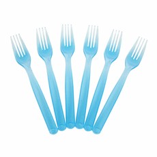 와우파티코리아 크리스탈 스카이 포크, 6개입, 5개 주방용품/일회용품/종이컵 반품 최저가 13,850원