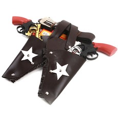 스투피드 권총 2p + 쌍권총집, 혼합색상, 1세트 완구/취미/파티/마술도구 반품 최저가 5,520원