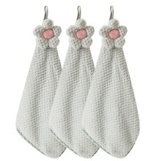 마켓피오 주방 플라워 핸드타올, 민트, 3개 주방용품/주방잡화 반품 최저가 10,950원