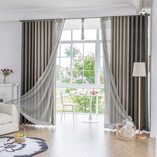 지나송 보노 아일렛 봉포함 암막커튼 세트 홈인테리어/FW 침구샵 반품 최저가 106,310원