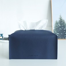 허니잼 가죽 티슈커버, 네이비 홈인테리어/가전/가구 커버 반품 최저가 3,450원