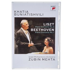 FRANZ LISZT LUDWIG VAN BEETHOVEN - 리스트 피아노 협주곡 2번 & 베토벤 : 피아노 협주곡 1번 카티아 부니아티쉬빌리 주빈 메타 텔 아비브 라이브 오스트리아수입반, 1CD 도서/음반/DVD/DVD/블루레이 반품 최저가 11,630원
