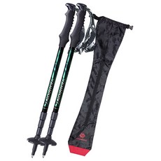 버먼트 홀릭 4단 등산스틱 2p + 파우치 블랙 세트, 그린, 1개 스포츠/레저/등산/아웃도어 반품 최저가 56,900원