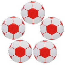 리빙다 축구공 호일 풍선, 레드, 5개 문구/오피스/파티/이벤트 반품 최저가 6,280원