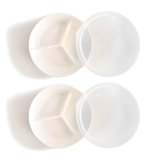 상상앤드 밀폐 3절 원형 나눔접시, 2개 주방용품/접시/플레이트 반품 최저가 12,700원