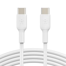 벨킨 부스트업 USB C to C타입 고속 충전케이블 CAB003bt2M 2m, 화이트, 1개 가전디지털/휴대폰 액세서리 반품 최저가 12,900원