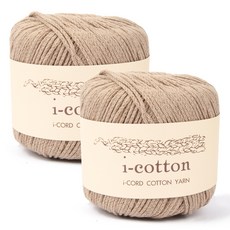 아이코튼 뜨개실, 28번 밀크커피, 2개 홈인테리어/뜨개질용품 반품 최저가 9,020원