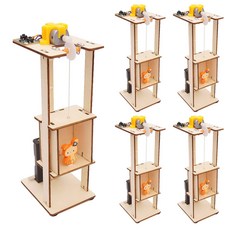 티처스 STEAM 과학교구 엘리베이터 승강기 DIY 만들기 세트 G-21, 5세트 완구/취미/학습완구/교구 반품 최저가 17,350원