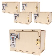 티처스 STEAM 과학교구 나만의 비밀금고 DIY 조립세트 R-27, 5세트 완구/취미/학습완구/교구 반품 최저가 26,360원