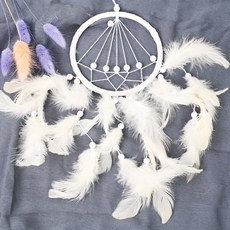 투에스벅 진주 스노우 드림캐쳐 2p, 화이트, 2개 자동차용품/인테리어 반품 최저가 5,110원