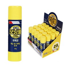 모닝글로리 모닝풀 플러스 딱풀, 25g, 20개 문구/오피스/학용품/수업준비 반품 최저가 12,890원