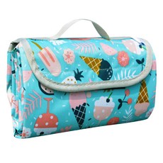 마켓피오 방수 소풍 돗자리, 블루아이스크림 스포츠/레저/캠핑전문관 반품 최저가 8,500원