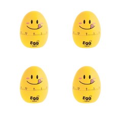 주방 기계식 에그 쿠킹타이머, 옐로우, 4개 주방용품/주방잡화 반품 최저가 12,080원