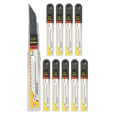 다다 블랙 커터날 10p, 10개 문구/오피스/사무용품 전문관 반품 최저가 5,590원