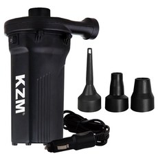 카즈미 가정 차량 겸용 충전 에어전동펌프, 블랙, 1개 완구_취미/물놀이/계절완구 반품 최저가 16,810원