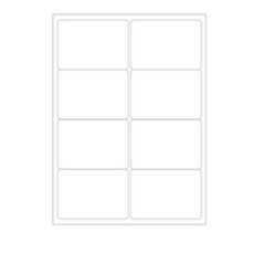 블루마토 A4 라벨지 10 백색, 8칸, 200개 문구/오피스/사무용품 전문관 반품 최저가 10,360원
