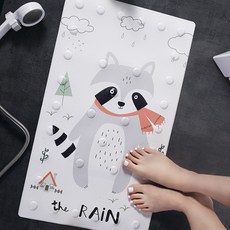 제이라이프 욕실 미끄럼방지 동물 발매트 70 x 40 cm, 차분한 너구리, 1개 홈인테리어/욕실용품 반품 최저가 7,320원