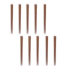 아카시아 옻칠 어른 젓가락, 혼합색상, 10개, 젓가락 10개 주방용품/젓가락 반품 최저가 12,580원