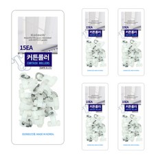 코텍스 커튼롤러 1.5 x 1.5 cm 15p, 혼합색상, 5개 홈인테리어/커튼/블라인드 반품 최저가 3,420원