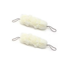 네이처안 스트립 롱샤워볼, 화이트, 1개입, 2개 생활용품/목욕/샤워용품 반품 최저가 6,940원