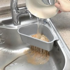 모나코올리브 음식물찌꺼기 원샷분리 싱크바스켓, 그레이, 1개 주방용품/주방잡화 반품 최저가 4,900원