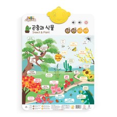 요미몬 사운드차트: 곤충과 식물, 전학년, 유비윈 출산/유아동/유아동도서 반품 최저가 11,310원