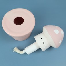 채소 삼총사 디퓨저 버섯 분홍색 7.5 x 7.5 x 10 cm, 사케, 1개 생활용품/탈취/방향/살충 반품 최저가 7,810원