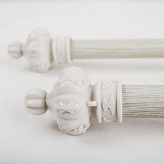 끌래망스 엔티크 커튼봉 25mm, 아이보리 홈인테리어/커튼/블라인드 반품 최저가 24,280원