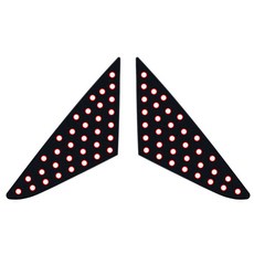 엑스원 3D 타공 스포츠 플레이트 화이트 2p, LF쏘나타 자동차용품/익스테리어 반품 최저가 8,230원