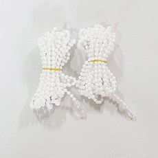 지엔지 블라인드 버티컬 방향전환줄 320cm 2p + 연결단추 2p, 화이트, 1세트 홈인테리어/커튼/블라인드 반품 최저가 6,480원