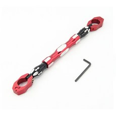 우리파파 오토바이 핸들 크로스바 멀티 핸들바, 1개, 레드 자동차용품/오토바이용품 반품 최저가 9,230원