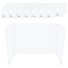 에코청운 3단 칸막이 화일 대형, 투명, 40개 문구/오피스/사무용품 전문관 반품 최저가 84,380원