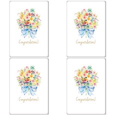 홀마크 생일 축하 카드 KED2254, 혼합 색상, 4세트 문구/오피스/카드/엽서/봉투 반품 최저가 6,320원