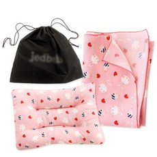 드레스하우스 새콤토끼 인견이불 + 베개 + 더스트백 세트, 핑크 출산/유아동/유아동침구 반품 최저가 17,250원