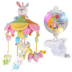 꿈나라 러블리 컬러모빌 + 샤이니 자동오르골, 혼합색상, 1개 출산/유아동/출산준비물/선물 반품 최저가 31,280원