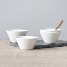보울보울 국산 어반데일리 공기, 리넨화이트, 4개 주방용품/그릇/홈세트 반품 최저가 15,610원