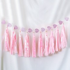 파티해 홀로그램 태슬 캐노피, 스위트핑크 문구/오피스/파티/이벤트 반품 최저가 4,250원