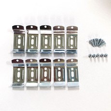 지엔지 롤스크린 블라인드 스냅 브라켓 10p + 피스 10p 세트 47mm, 1세트 홈인테리어/커튼/블라인드 반품 최저가 5,600원