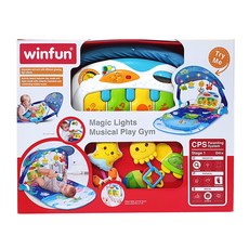 윈펀 매직라이트 뮤지컬 플레이짐, 혼합 색상, 1개 출산/유아동/출산준비물/선물 반품 최저가 34,920원