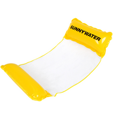 써니워터 컬러 해먹 튜브 132cm, 옐로우, 1개 완구_취미/물놀이/계절완구 반품 최저가 7,600원